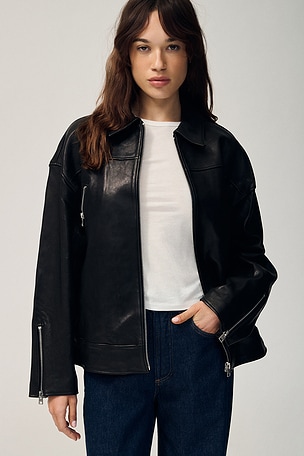 Alek Leather Moto GRLFRND