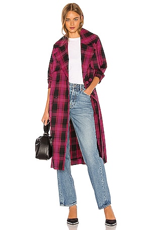 Taylor Midi Trench Coat GRLFRND