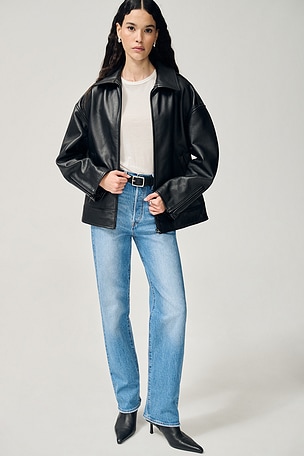 Alek Leather Jacket GRLFRND