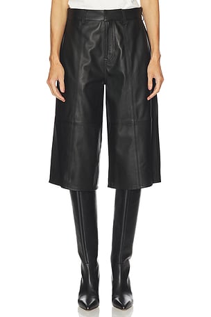 Foster Leather Culotte GRLFRND