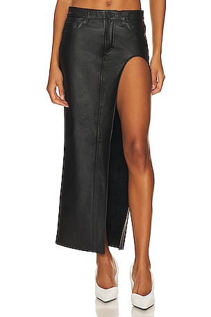 The Leather Blanca Skirt GRLFRND