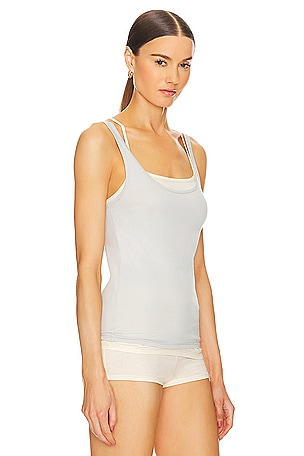 GRLFRND Layering Jersey Tank Set in Multi