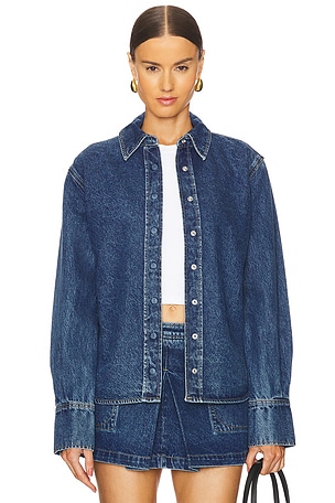 Mae Oversized Button DownGRLFRND$195NEW