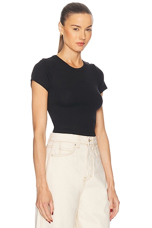 GRLFRND Baby Tee in Black