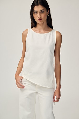 Marion Tencel Side Tie Top GRLFRND