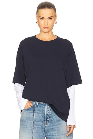 Layered Long Sleeve Tee GRLFRND