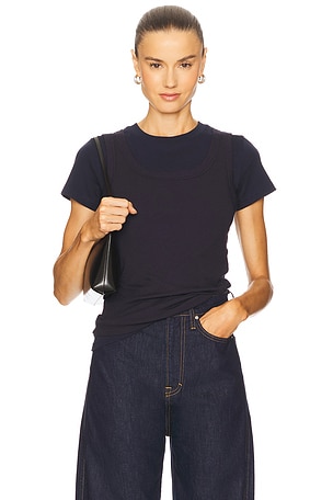 LAYERED SHORT SLEEVE TEE Tシャツ GRLFRND