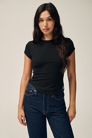 Scoop Hem Baby Tee GRLFRND