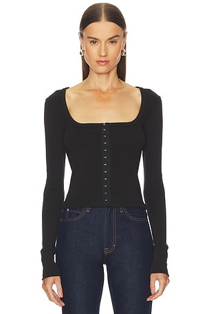 HOOK & EYE LONG SLEEVE TEE Tシャツ GRLFRND