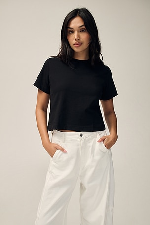 BOY TEE IN VINTAGE BLACK Tシャツ GRLFRND