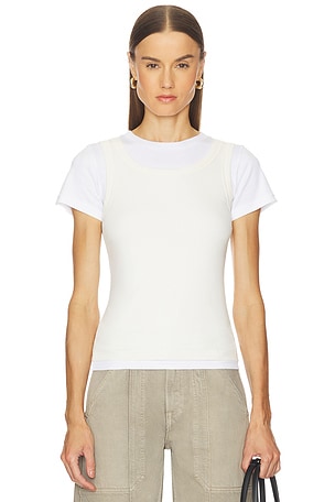 Layered Short Sleeve Tee GRLFRND