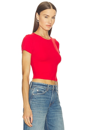 Grlfrnd camiseta baby tee en color rojo