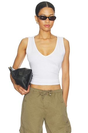 V-NECK MUSCLE TANK トップ GRLFRND