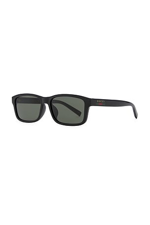 Gucci Rectangular Sunglasses in Army
