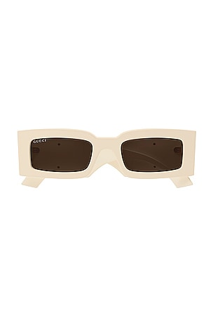 Generation Rectangular Sunglasses Gucci