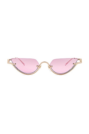 GG Upside Down Cat Eye Sunglasses Gucci