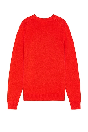Guest In Residence Allday Crew Neck Sweater in Red