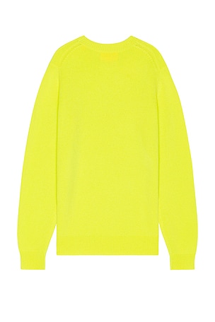 Guest In Residence Allday Crew Neck Sweater in Yellow