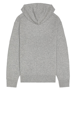 Guest In Residence Pullover Hoodie in Cashmere in Grey