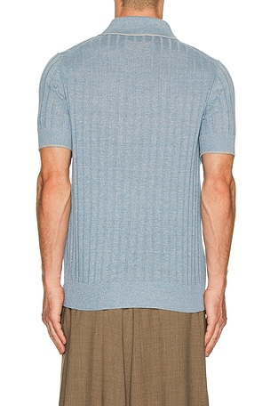 Guest In Residence Teddy Polo in Blue