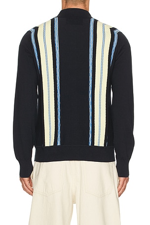 Guest In Residence Baja Plaza Shirt in Navy