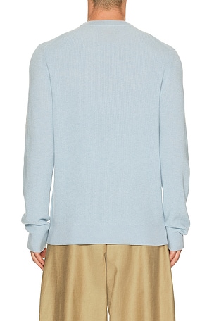 Guest In Residence Alldays Crew Linen Combo in Blue