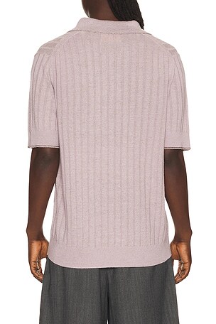 Guest In Residence Teddy Polo in Grey