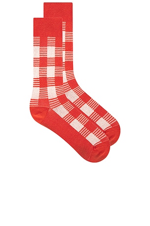 Gingham Socks Guest In Residence