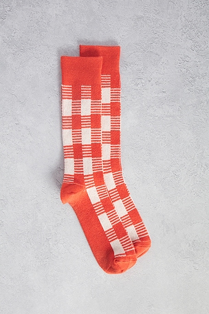 Gingham Socks Guest In Residence