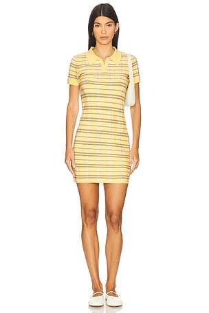 Plaid Polo Dress Guest In Residence