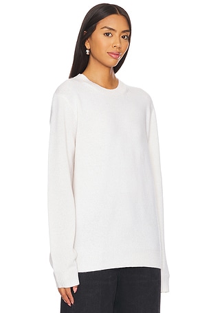 Guest In Residence Allday Crew Cashmere Sweater in Cream