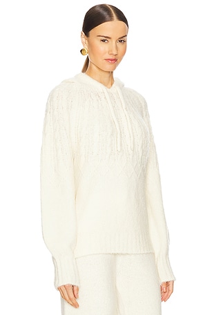 Guest In Residence Cloud Hoodie in Cream