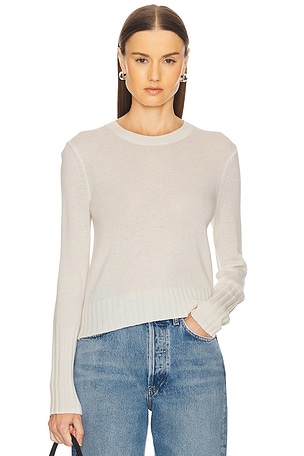 Shrunken Crew Cashmere Sweater Guest In Residence