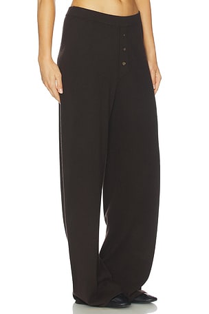 Guest In Residence Everywear Pant in Chocolate. Size XL. Also