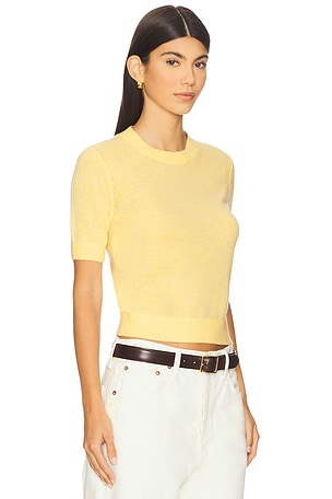 Guest In Residence Sweater Tee in Yellow