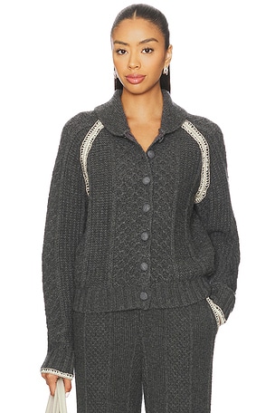 Marlowe Cable Cardigan Guest In Residence