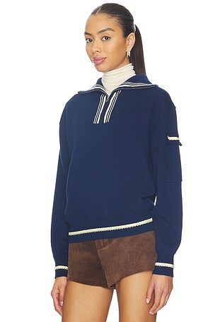 Guest In Residence Jib Polo in Navy