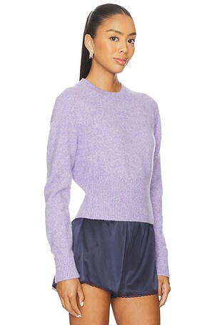 Guest In Residence Alina Crew Sweater in Lavender. Size XS. Also