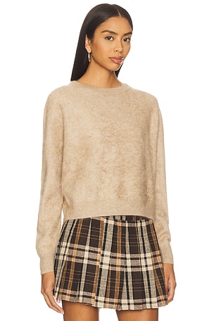 Guest In Residence Grizzly Crew Sweater in Beige