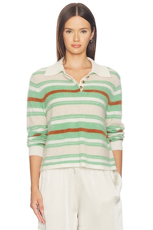 Grizzly Cropped Rugby Sweater Guest In Residence