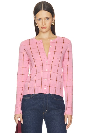 Jane Checker Cardigan Guest In Residence