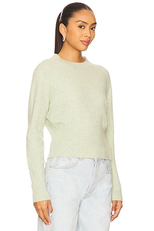 Guest In Residence Alina Crew Sweater in Green