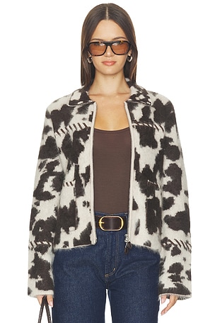 Grizzly Cowhide Jacket Guest In Residence