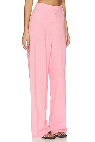 Guest In Residence Everywear Pant in Pink