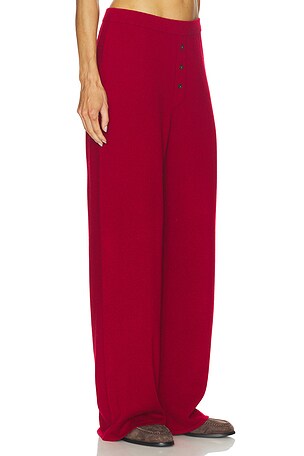 Guest In Residence Everywear Pant in Red
