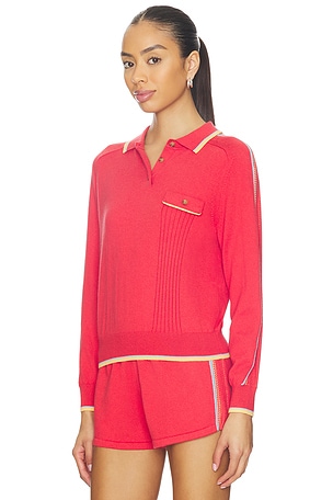 Guest In Residence Relay Polo in Red