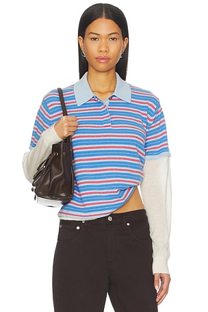 Layered Stripe Rugby Guest In Residence