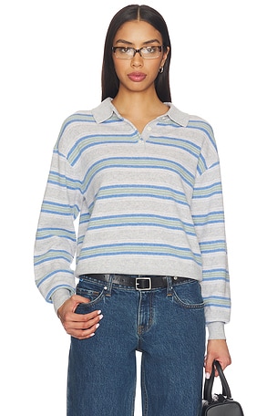 Collegiate Stripe Polo Guest In Residence
