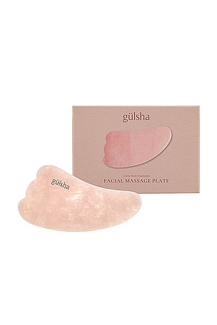 Rose Quartz Facial Massage Plate Gulsha
