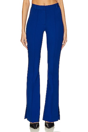 THE UPSIDE Peached Florence Flare Pants in Navy